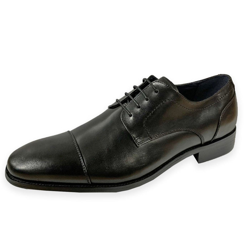 Bowe & Bootmaker Dupont Nightshade Black Leather Formal