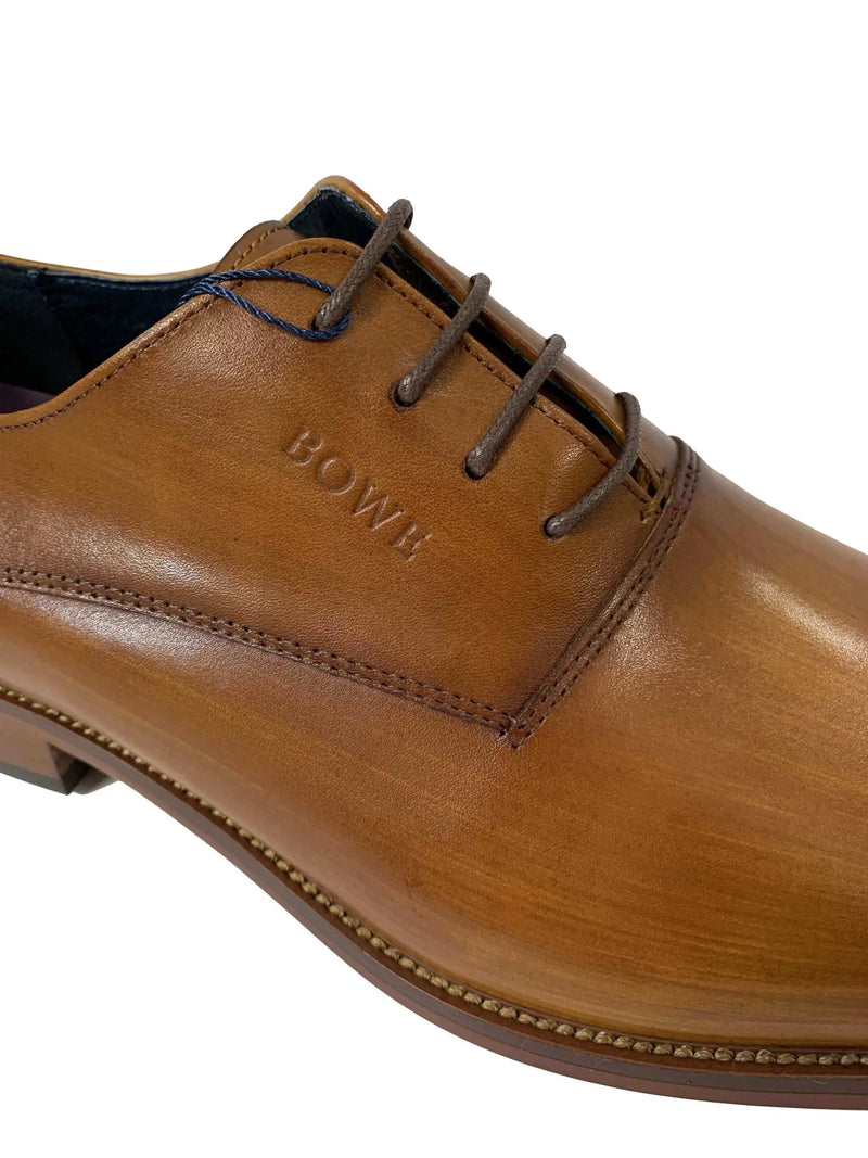 Bowe & Bootmaker Simonds Whiskey Tan Leather Formal Shoes
