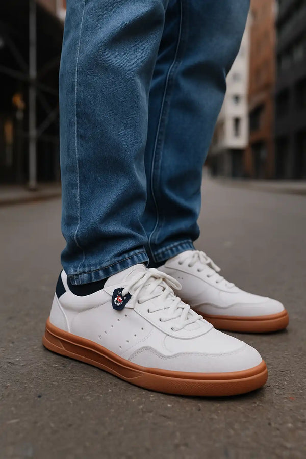 Bowe & Bootmakers Mens Sneakers Gerland Strike White Northern Ireland