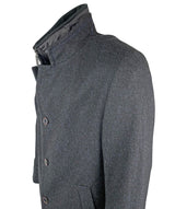 Carl Gross Overcoat Black