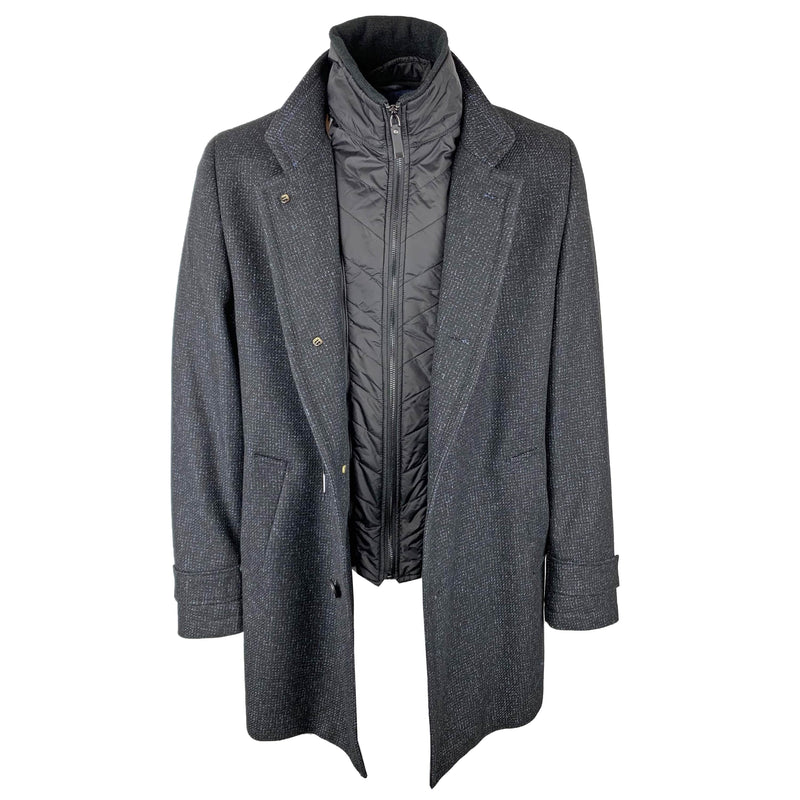 Carl Gross Overcoat Black