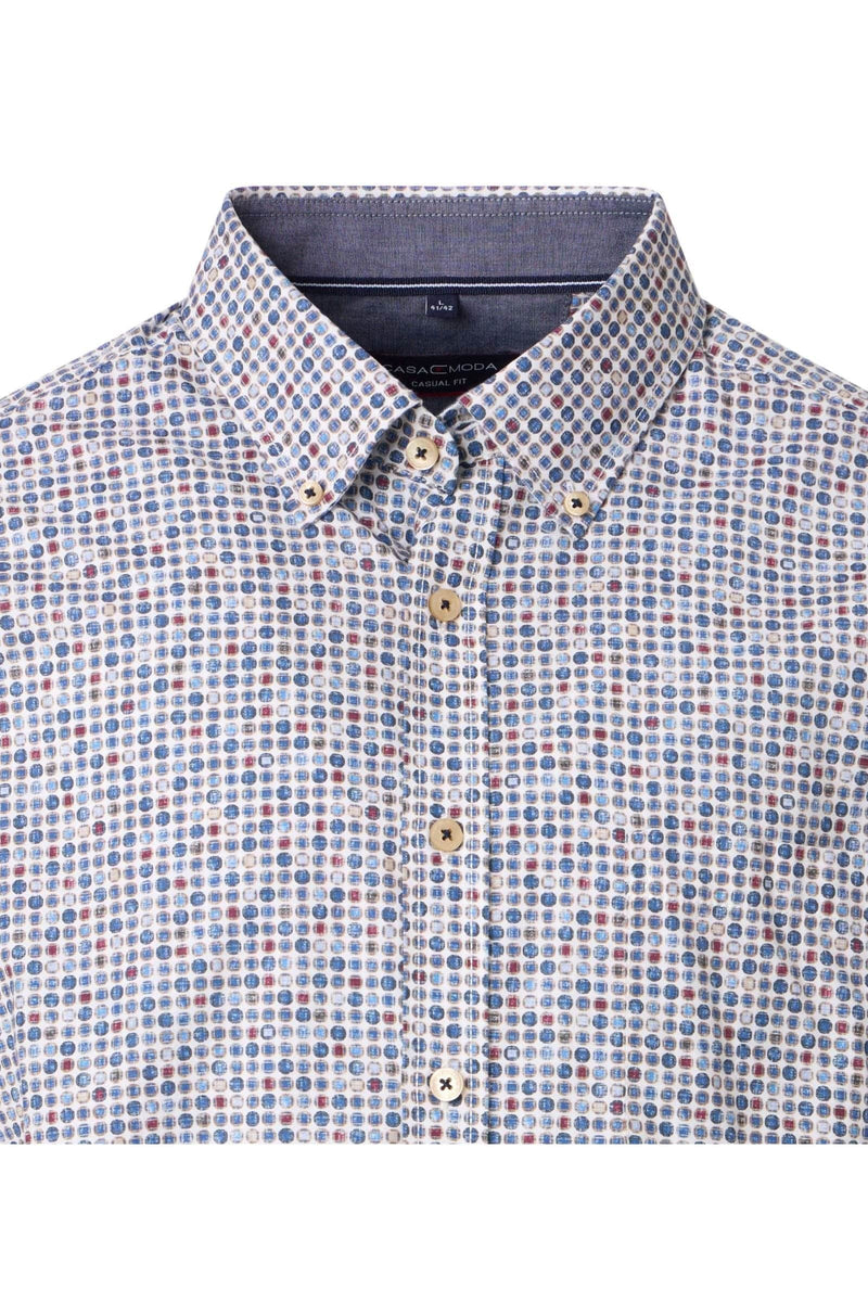 Casa Moda Casual Fit Shirt Blue Northern Ireland Belfast