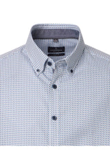Casa Moda Casual Fit Shirt Blue Print Northern Ireland Belfast