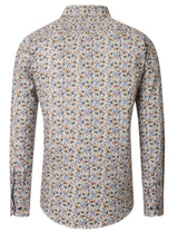 Casa Moda Casual Fit Shirt Leaf Design Blue Northern Ireland Belfast