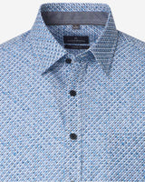 Casa Moda Casual Fit Short Sleeve Shirt Blue Northern Ireland Belfast