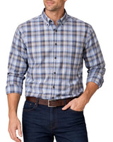 Casa Moda Comfort Fit Shirt Blue/Navy Check Northern Ireland Belfast