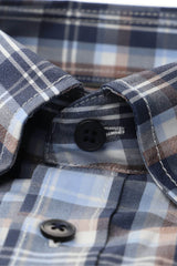 Casa Moda Comfort Fit Shirt Blue/Navy Check Northern Ireland Belfast