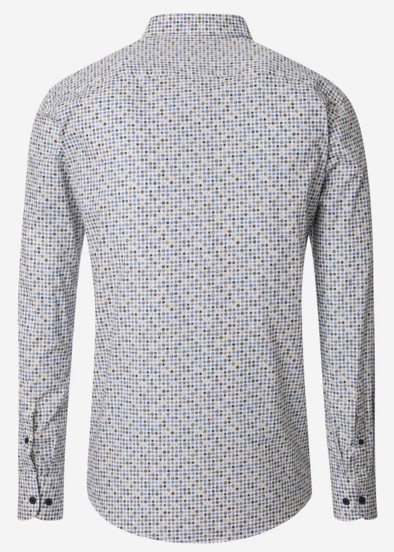 Casa Moda Comfort Fit Shirt Brown Northern Ireland Belfast