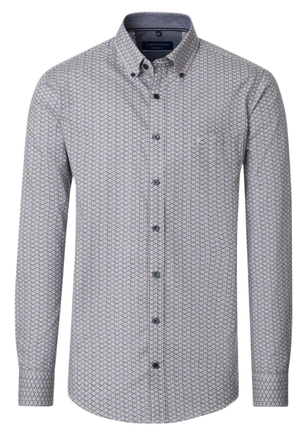 Casa Moda Comfort Fit Shirt Button Down Green Milieu Northern Ireland