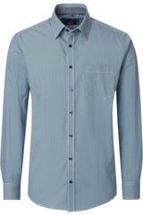 Casa Moda Comfort Fit Shirt Green/Blue Check Northern Ireland Belfast