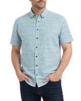 Casa Moda Comfort Fit Short Sleeve Shirt Green Northern Ireland