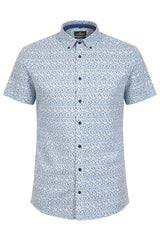 Casa Moda Comfort Fit Short Sleeve Shirt Green Northern Ireland