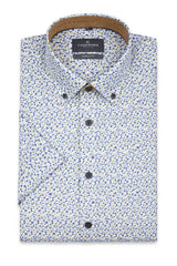 Casa Moda Comfort Fit Short Sleeve Shirt Green Northern Ireland