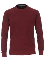 Casa Moda Crew Neck Sweater Merlot - Shirts & Tops