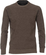 Casa Moda Crew Neck Sweater - Beige