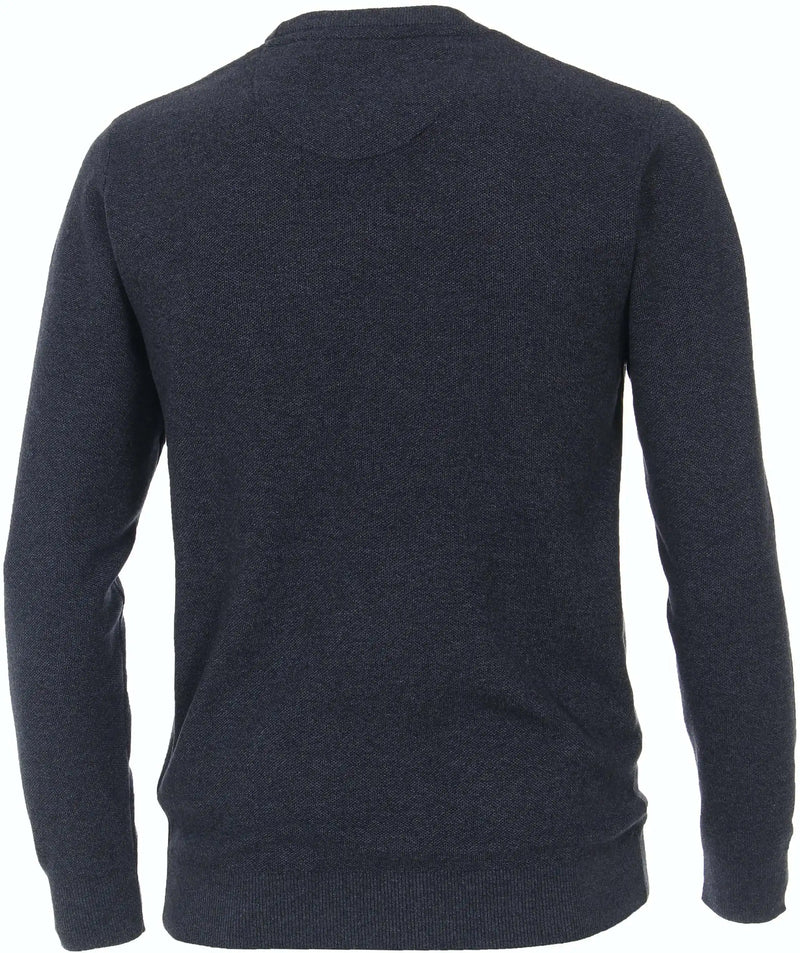 Casa Moda Crew Neck Sweater Navy - Shirts & Tops