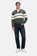 Casa Moda High Flex Regular Fit Denim Jeans Dark Blue Northern