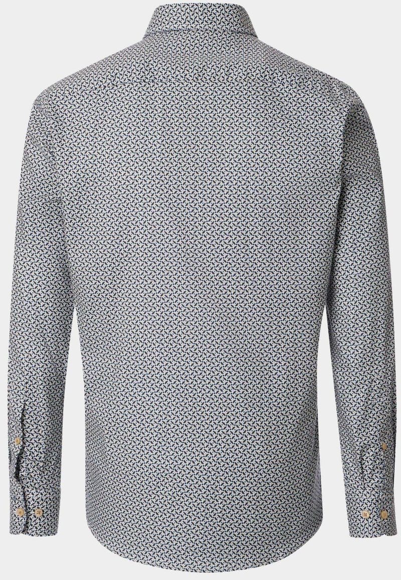 Casa Moda Long Sleeve Casual Fit Shirt Beige Northern Ireland Belfast