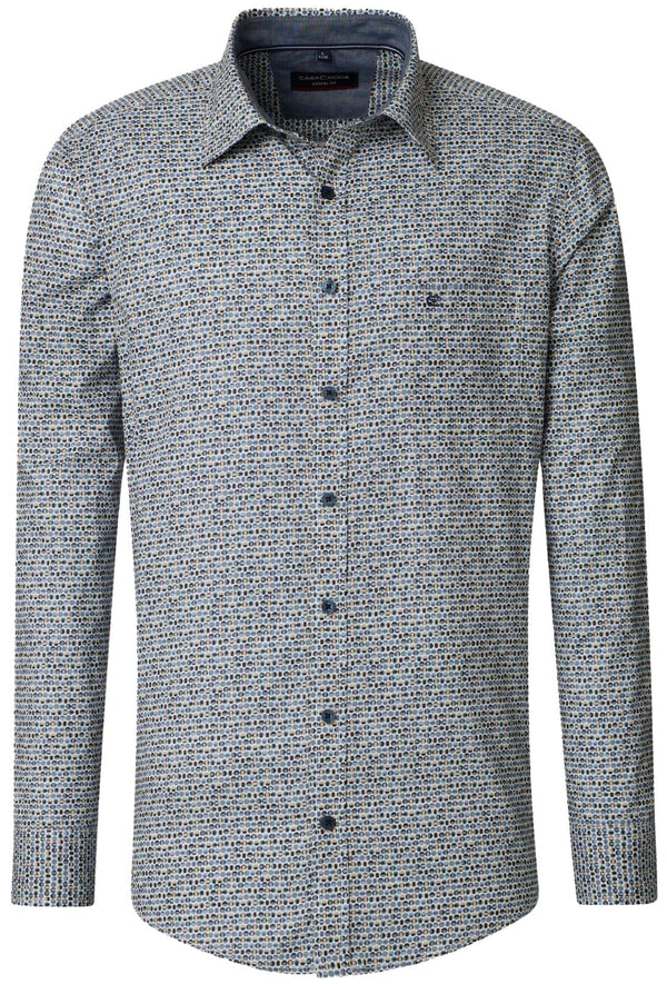 Casa Moda Long Sleeve Casual Fit Shirt Blue Northern Ireland Belfast