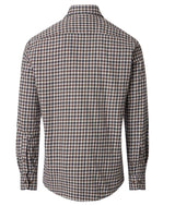 Casa Moda LS Shirt Casual Fit Brown Check Northern Ireland Belfast