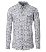Casa Moda LS Shirt Casual Fit Green/Blue Northern Ireland Belfast