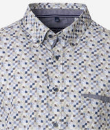 Casa Moda LS Shirt Casual Fit Green/Blue Northern Ireland Belfast