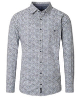 Casa Moda LS Shirt Casual Fit Green/Blue Northern Ireland Belfast