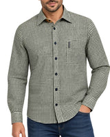 Casa Moda LS Shirt Comfort Fit Print Green Northern Ireland Belfast