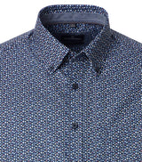 Casa Moda LS Shirt Navy/Blue Print Northern Ireland Belfast