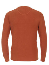 Casa Moda Men’s Crew Neck Pullover Sweater Orange Ballynahinch