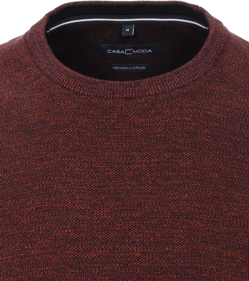 Casa Moda Mens Crew Neck Sweater Bordeaux Northern Ireland Belfast