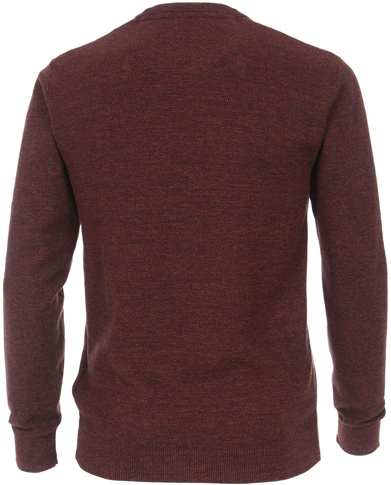 Casa Moda Mens Crew Neck Sweater Bordeaux Northern Ireland Belfast