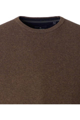 Casa Moda Mens Crew Neck Sweater Coffee Brown Northern Ireland Belfast