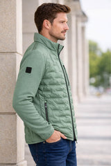 Casa Moda Mens Hybrid Jacket Sage Green Northern Ireland Belfast