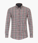 Casa Moda Men’s LS Check Shirt Casual Fit 434113500/400 Blue/Green