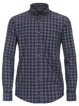 Casa Moda Men’s LS Check Shirt Casual Fit 434115800/100 Blue