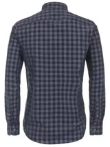 Casa Moda Men’s LS Check Shirt Casual Fit 434115800/100 Blue