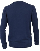 Casa Moda V-Neck Sweater Dark Blue.