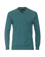 Casa Moda Men’s V-Neck Sweater Turquoise Ballynahinch Northern Ireland