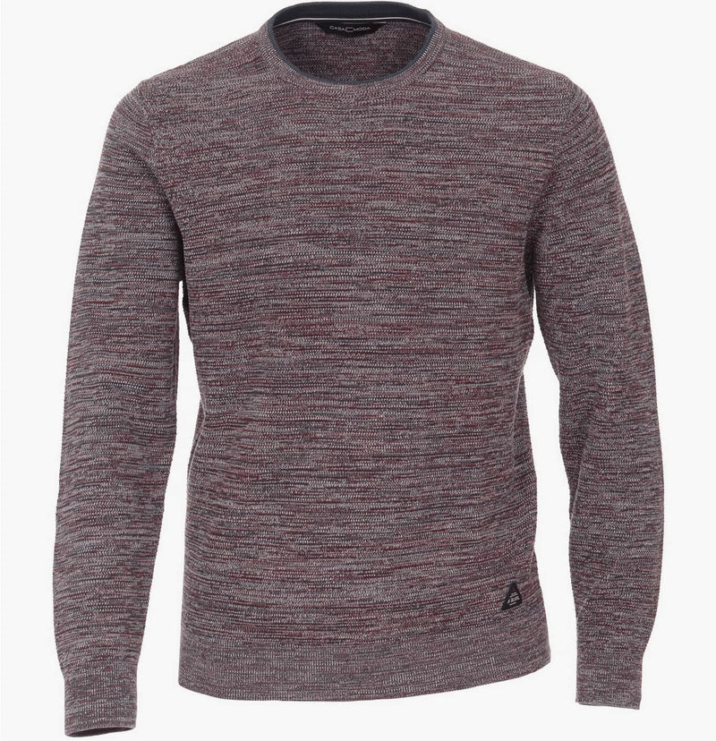 Casa Moda Pullover Sweater Plain Red