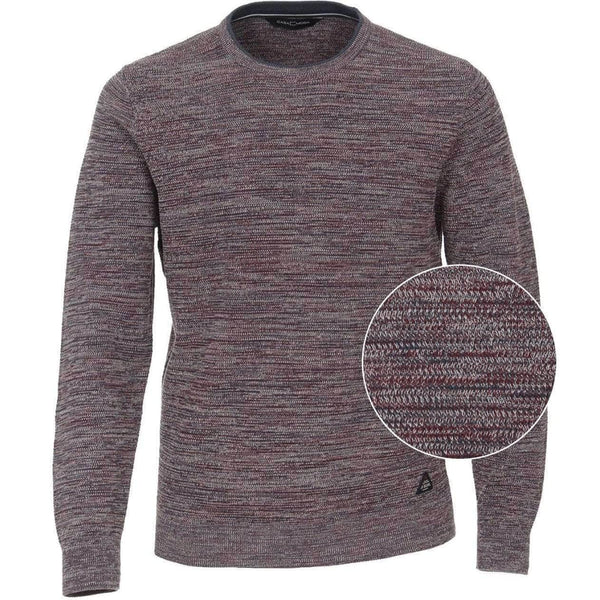 Casa Moda Pullover Sweater Plain Red