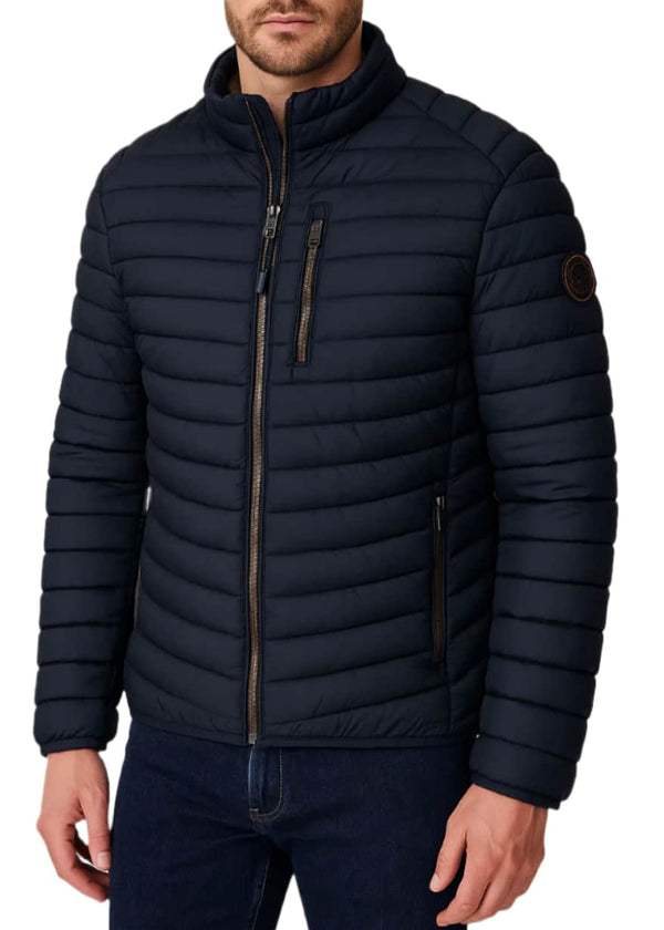 Casa Moda Regular Fit Light Puffer Jacket Navy Northern Ireland