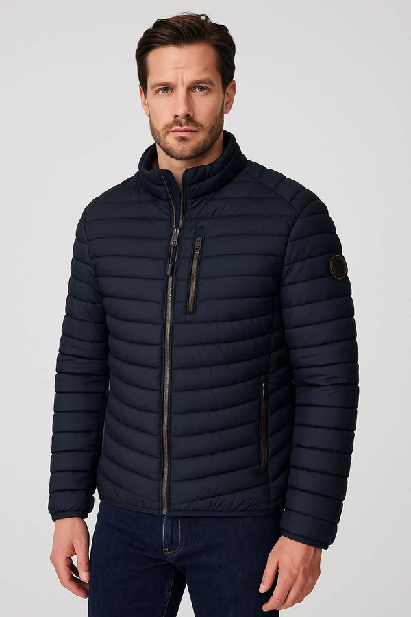 Casa Moda Regular Fit Light Puffer Jacket Navy Northern Ireland