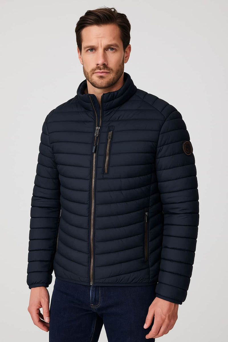 Casa Moda Regular Fit Light Puffer Jacket Navy Northern Ireland