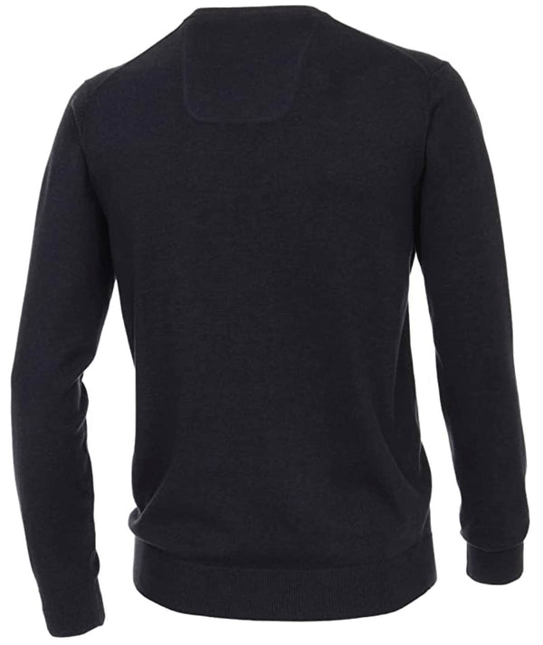 Casa Moda V-Neck Sweater - Navy