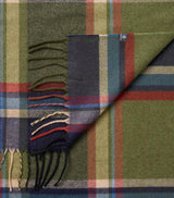 Casa Moda Wool Blend Scarf Navy/Red/Green Northern Ireland Belfast