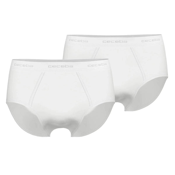 Ceceba Mens Y-Front Briefs 2 Pack White Northern Ireland Belfast