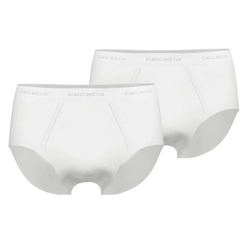 Ceceba Mens Y-Front Briefs 2 Pack White Northern Ireland Belfast