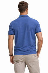 DG’s Drifter SS Polo Shirt Blue Northern Ireland Belfast