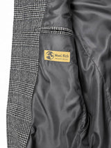 Daniel Grahame Bales Wool Blend Overcoat Dark Grey Northern Ireland